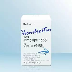 [셀러허브]닥터린 콘드로이친 1200 콘레이티 + MBP 1200mg x 30정 / iuy (S33734499)
