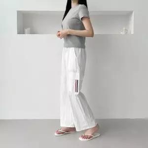 여름용 바스락 카고 와이드 팬츠 WFLS2GK