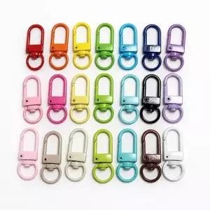 컬러 D링 디고리 D링 디링 재료 키링만들기 키홀더 부자대 가방꾸미기 폰꾸미기 DIY