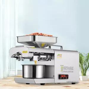 기름짜는 기계 냉압착 착유기 전자동 오일프레스 땅콩