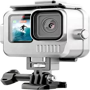 고프로 Hero13Hero12Hero11Hero10Hero9 블랙 40M131FT 수중 다이빙 하우징 보호 쉘용 KETOPKIN 알루미늄