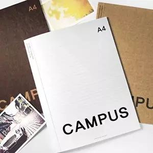 캠퍼스 A4 절취 제본 유선 노트 X2개 뜯어쓰는 공책 (KYR-WFD192A)