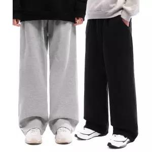 (국내매장정품) 어나더 아카이브 ANOTHER ARCHIVE 2PACK 이지 원턱 스웨트 와이드 팬츠 SET0011 184753