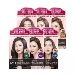 려 우아채 영양새치염색 4개 (6컬러) - 짙은갈색 4N 917314