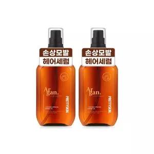 프리티스킨 아르간오일 퍼퓸 헤어 에센스 세럼 대용량 150ml 2개 917424