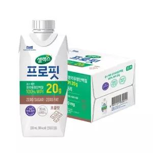 셀렉스 프로핏 웨이프로틴 WPI 초콜릿 330ml 12팩