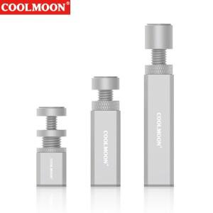 Coolmoon 그래픽 비디오 카드 브래킷 지지대 텔레스코픽 나선형 거치대 마그네틱 베이스 스크래치 방지 미