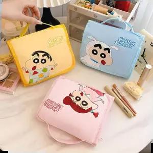 스티커 짱구 대용량 접이식 파우치