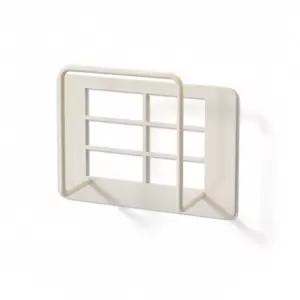 무아누 벽 부착형 셋톱박스 공유기 거치대 화이트 1P