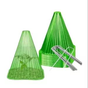 대형 두꺼운 모종보호 보호돔 텃밭 채소모종 방풍커버 해충방지