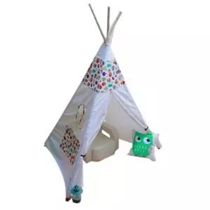 파파스토이 북유럽감성 인디언텐트_숲속의 올빼미