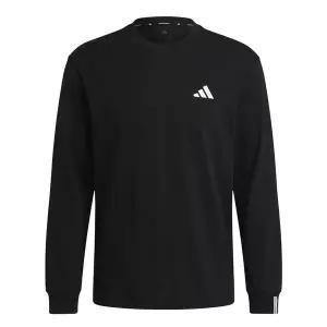아디다스 에센셜+ 심플로고 면 긴팔 티셔츠 JW6969