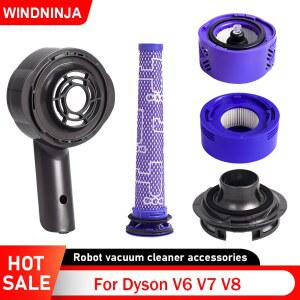 다이슨 V6 V7 V8 무선 청소기 액세서리용 HEPA 필터 모터 후면 커버 모터 커버 프리 필터 포스트 필터 키트 부품