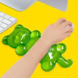 4color 젤리곰 마우스 손목받침대 보호대 실리콘 쿠션 Gen