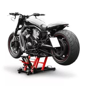 오토바이 스탠드 받침대 자키 프레임 점검 유압 정비 바이크 리프트