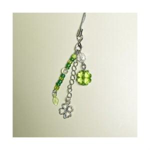 네잎클로버 비즈 키링 핸드폰줄 폰꾸 에어팟 제자 학생 수험생 선물 응원 차키링 행운 우정