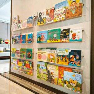 벽걸이 책꽂이 선반 장식장 책장 형 드릴링이 필요없는 보관 상자 복도 인테리어 스탠드 그림책 단일 계층 플라스틱을 권장합니다.