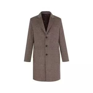 정품발송 BY파크랜드 보스트로베이지 캐시미어혼방 체크 핸드메이드 코트-MM1OC404 372440