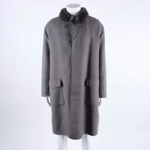 [구구스]중고명품 로로피아나 퍼 캐시미어 코트 105 (NO 10352989)