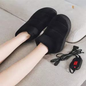 온열 발열 사무실용 워머 남녀공용 발난로 전기신발 양말