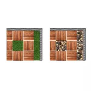 베란다 발코니 DIY 야외 바닥 셀프시공 공사 나무 데크