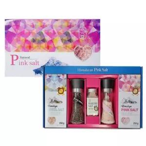 설날 명절 히말라야 핑크소금 선물세트 명가5종 선물포장