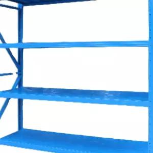 창고 랙 앵글 선반 다용도 4단 200 500 경량랙 철재랙