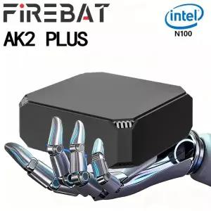 FIREBAT AK2 플러스 미니 PC 인텔 N100 N150 CPU 윈도우 11 16GB DDR4 RAM 512GB SSD WiFi BT4.2 HDMI USB
