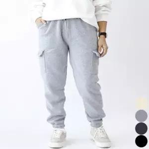 여성 밴딩 조거바지 기모안감 겨울 카고팬츠 WD611BC