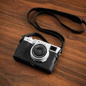 SmallRig 카메라 가방 가죽 하프 케이스 키트 FUJIFILM X100VI 레트로 수제 보호 스트랩 액세서리
