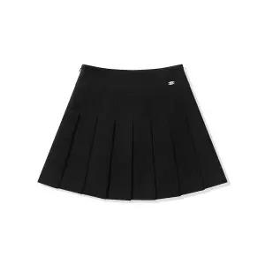 코드그라피 우먼 플리츠 미니 스커트_블랙 CBEFWKK011BK 102180