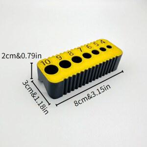 핫! 직선 구멍용 드릴 가이드 1개 다기능 정밀 액세서리 DIY 드릴 지그 블록 조인트 도구