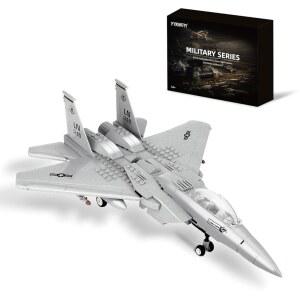 F15 전투기 군용 비행기 건물 세트 선물 제트기와 건설 - 및 (223개) 호환,