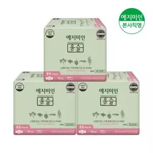 예지미인 윤슬 한방 중형 생리대 16Px3팩
