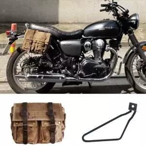 빈티지 오토바이가방 오토바이탑박스 방수 사이드가방 사이드백