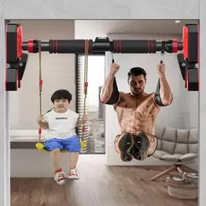 실내 철봉 지지대 통로 문철봉 광배근 턱걸이봉 무타공