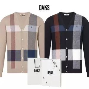 [갤러리아] 닥스셔츠 26SS 울혼방 빅체크 가디건 DMP1SWCD201