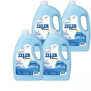 피죤 섬유유연제 블루비앙카 본품 2.5L 4개