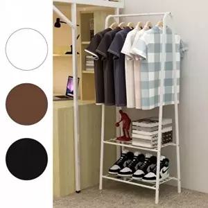 고품질 행거 옷걸이 선반 틈새 무타공 간이 헹거 옷방 수납 시스템행거 옷걸이행거 드레스룸행거 WFIPAP5