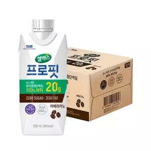 [ETV] 셀렉스 프로핏 웨이프로틴 WPI 아메리카노 330ml 12팩