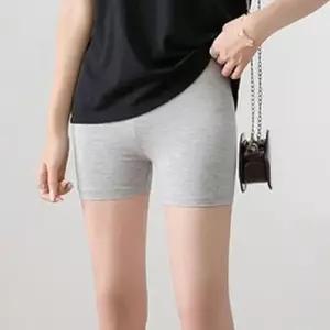 여자 학생 심플한 편한 잘 늘어나는 교복 치마 속바지 WDB3E7C