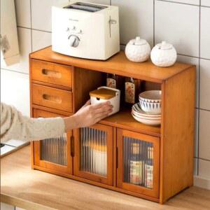 선반 우드 단서랍 수납장 원목 서랍 홈카페선반 차색42길이 식탁위 싱글서랍 창홍양문 홈카페 원색42길이