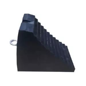 차량고임목 중대형 합성고무 주차스토퍼 4kg 화물차 받침목 비탈길 내구성