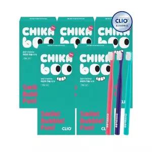 크리오 키즈 치카부 어린이 초미세모 칫솔 1단계 9개입 x5개