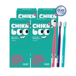 크리오 키즈 치카부 어린이 초미세모 칫솔 1단계 9개입 x4개