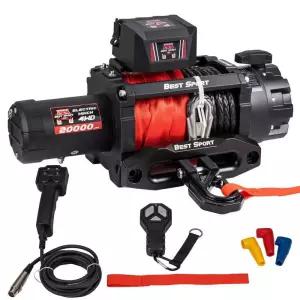 전동 차량용 윈치 기중기 견인 유선 12V 무선 자동차 미니