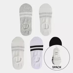 [슈펜키즈] 키즈 스트라이프 덧신 5족 세트 (HPKL4DA06U-T)