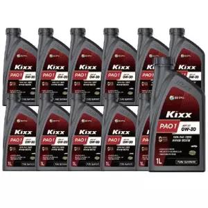 GS 킥스 파오1 0W30 합성 엔진오일 1L x12개 /AWS