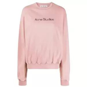 [아크네스튜디오]블러 로고 맨투맨 페이드 퍼플 114602763