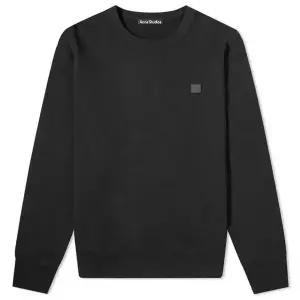 [아크네스튜디오]페어뷰 페이스 로고 패치 블랙 맨투맨 114602525